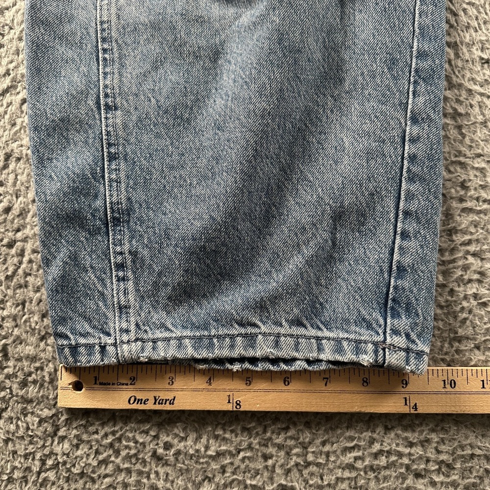 We The Free Jeans Barrel Leg Womens 28 High Rise Distressed Light Wash Denim - Picture 11 of 14